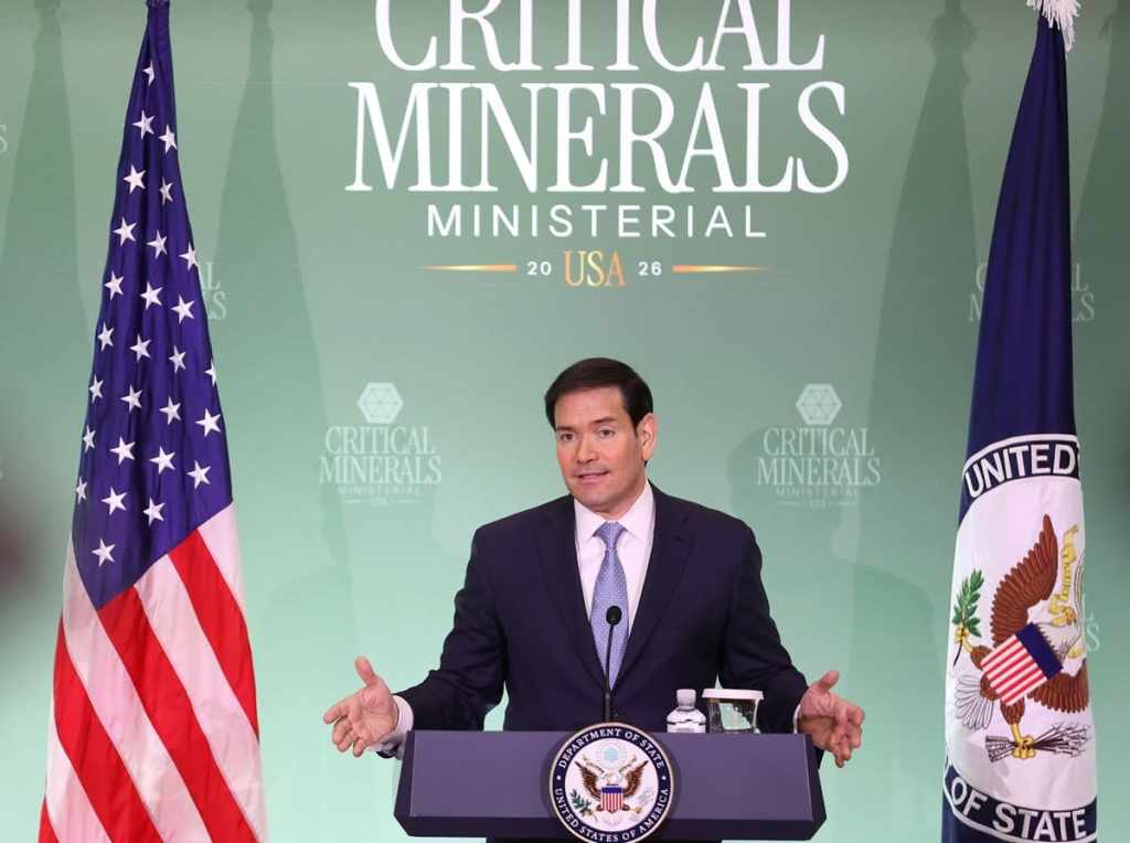 A Washington la ministeriale sui minerali critici, Rubio “Pilastro della sicurezza&nbsp;economica”